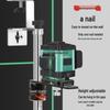 Infrared Wall-Mounted Universal Woodworking Bracket with Round Rod