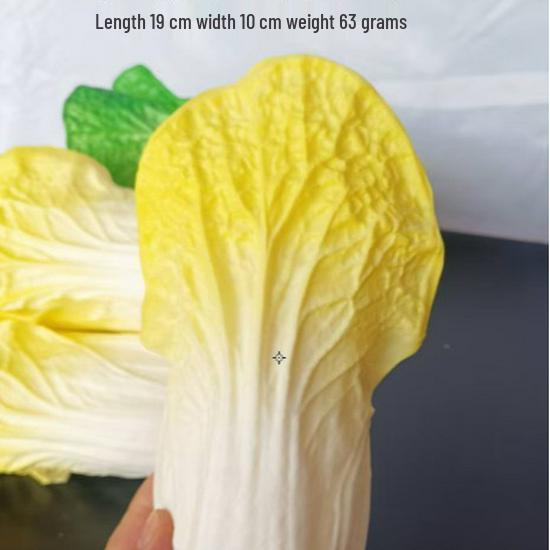 Artificial Vegetable Set: Eggplant, Cabbage, Cucumber, Celery, Spinach - Kitchen Decoration