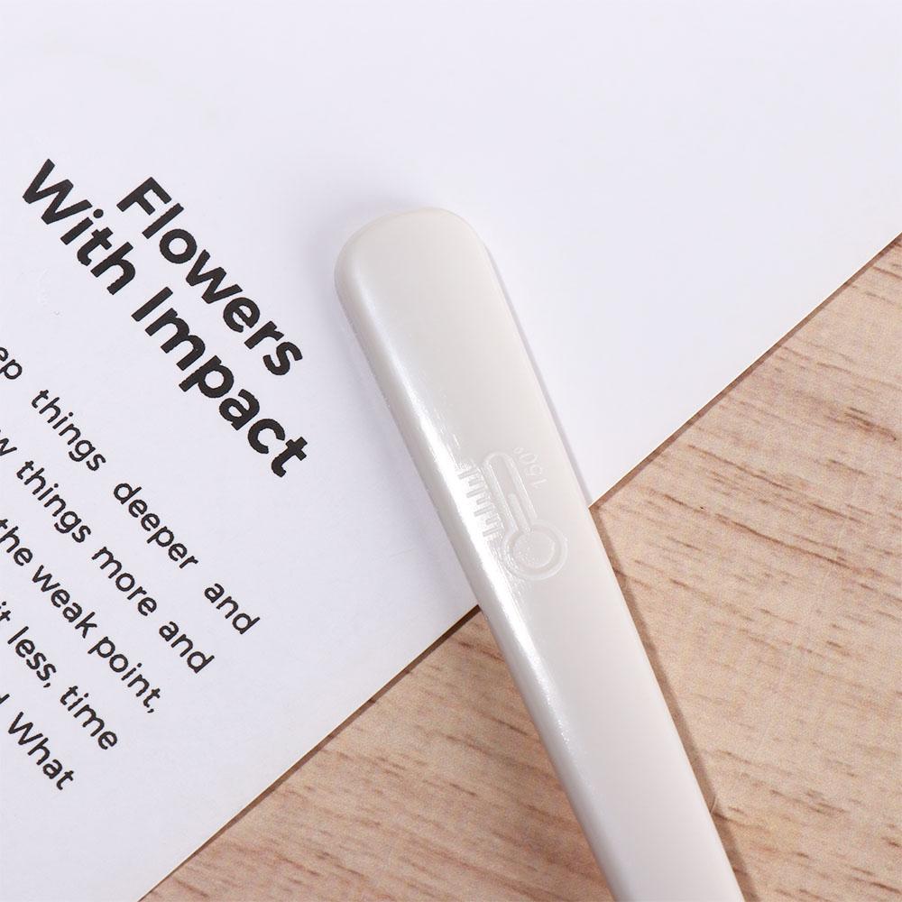 Long Handle Bird Milk Powder Feeder Heat-resisting Bird Food Water Spoon  for Feeding