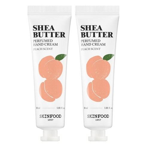 Skinfood Crema Mani Profumata al Burro di Karité Profumo di Pesca 30ml x 2