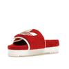 Adidas GG Platform Sandal Red Cotton Sponge Women Sneakers 702398-UU010-6560