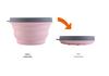 Portable Silicone Folding Bowl with Lid - Heat Resistant, Telescopic Noodle & Picnic Travel Ware