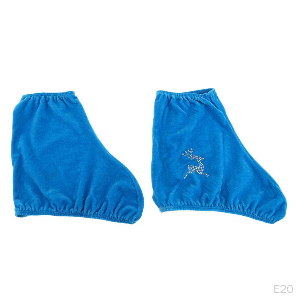 1 Pair Figure Ice Skate Boots Cover Overshoes Wrap with Qualified Opening