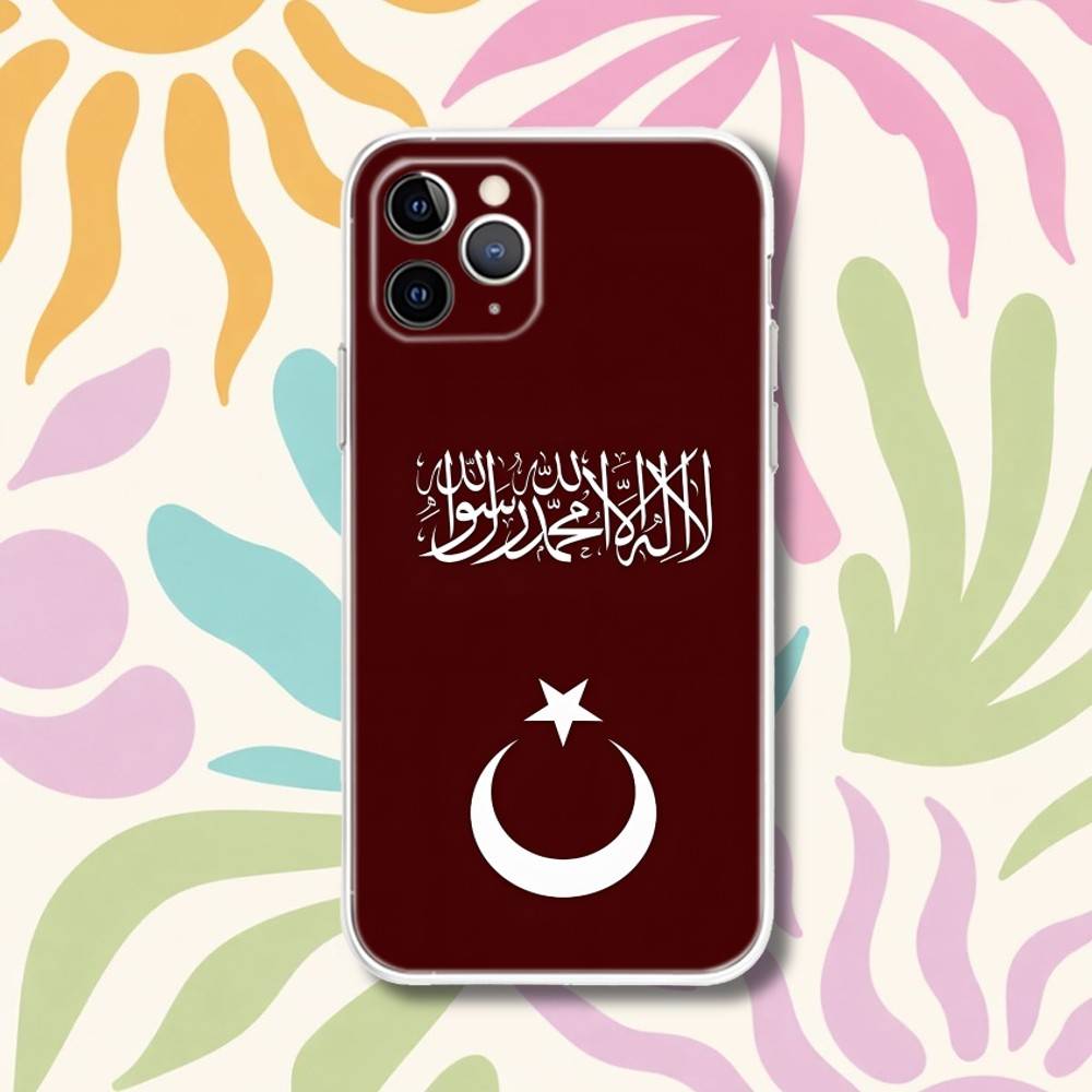 Ottoman Empire Coat Of Arms Transparent Phone Case For iPhone 17,13,15,12,11,14,16 Pro Max Mini 7,8 Plus SE4,17E Air Fundas