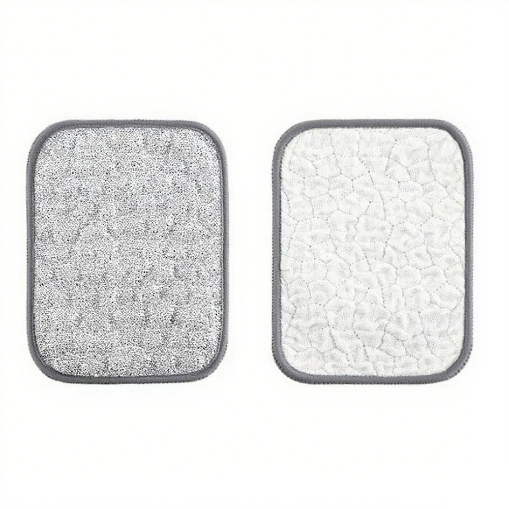 

10 шт. Многоцелевая двусторонняя чистящая салфетка Кухонная салфетка для мытья посуды Многоразовые тряпки для чистки посуды и раковин 10pcs