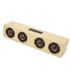 Wooden   Speaker Stereo Hands   Calling Heavy Bass Desktop Wireless Speaker for Cellphone Computer