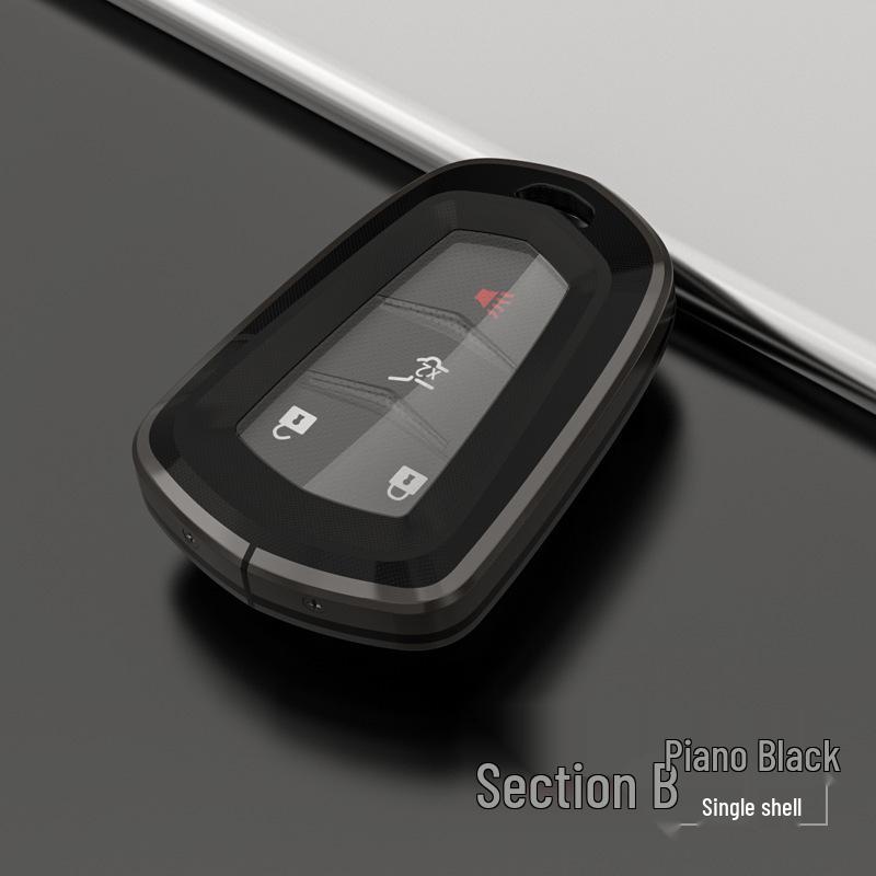 Cadillac Premium Key Case for XT5, CT5, XT4, XTS, ATSL, CT6, XT6, CT4 - Suitable for Men & Women