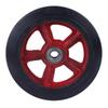 Tiger 10" & 12" Tyst Kraftig Gummibromsad Hjul för Syreflaskvagnar