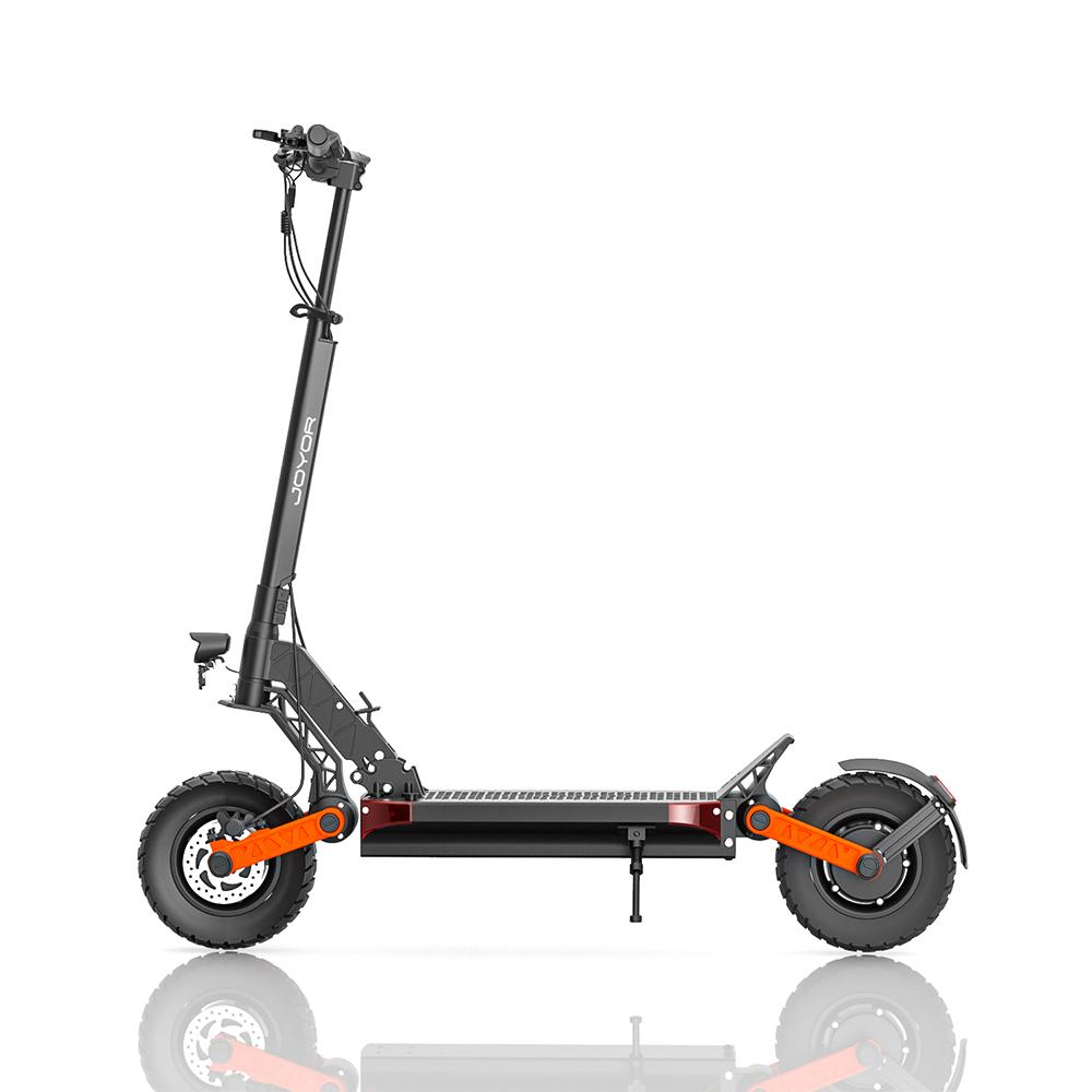 JOYOR S10-S-Z - Adults Electric Scooter 1000W*2 Dual Motors E-Scooter 60V 18Ah Battery 10 Inch Off-Road Tires 75km Range Foldable EScooter 