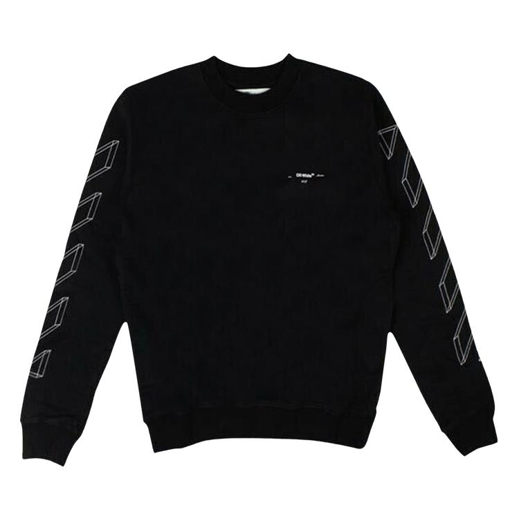 

Off-White Diag Caravaggio Sweatshirt Black Men Tops OMBB003S171920901088 S
