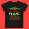 This Is My Christmas Pajama Shirt Christmas Womens T Shirt Mens Tops Tees Unisex