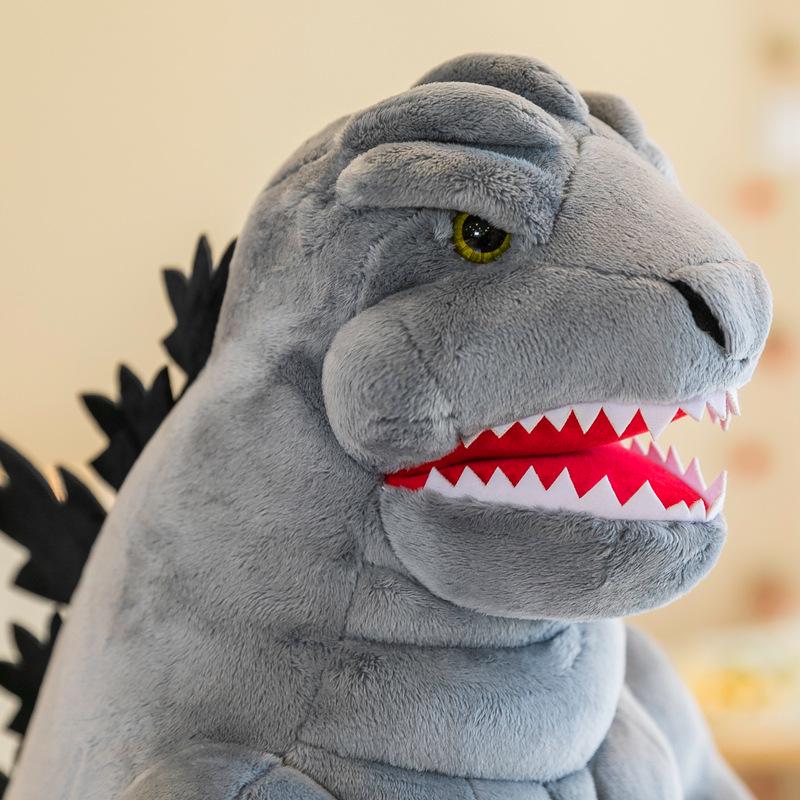 Adorable Godzilla Plush Dinosaur Monster Large Stuffed Animal Cloth Doll - Creative Birthday Gift for Girls