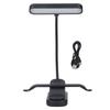Music Stand Light Clip On Light 360 Degree Adjustable LED Clip On Piano Lamp for Book Piano Sheet