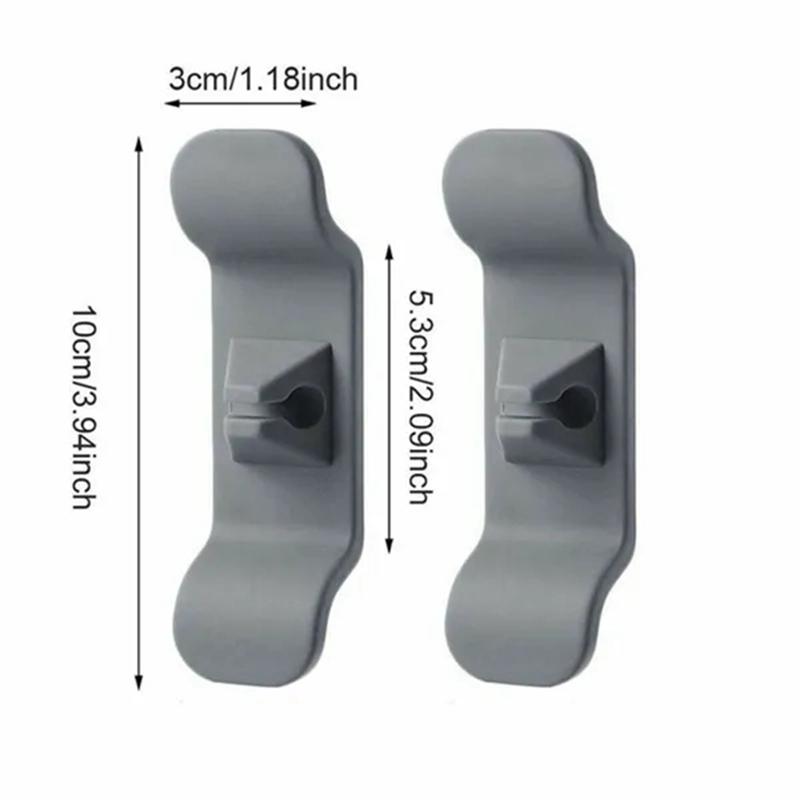 2Pcs Kitchen Storage Cord Wrapper Cable Cord Wire Organizer Cable Holder Clip Winder for Charging Data