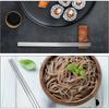 Lightweight Chopsticks Stainless Steel Chopsticks Reusable Easy To Use Nonslip Dishwasher Safe for Home Kitchen Hotel Restaurant