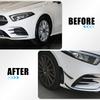 Car Front Bumper Spoiler Side Trim Spoiler for MercedesBenz A Class Hatchback Sedan W177 AMG Line 2018+ Universal Front Bumper