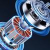 Magnetic Cover Rotating Razor Mini UFO Beard Razor Portable Electric Shaver  For Men's Gift