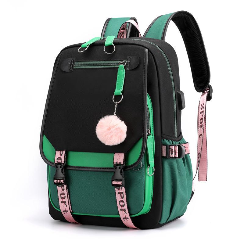 Backpack, Various Styles, Cartoon Heat Transfer, Digital Printing, Backpack, Large-Capacity Student Schoolbag