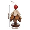 Tree-shaped Heat-resistant Trivet Wooden Cup Pad Multi-functional Insulation Hot Pad  Table Decor