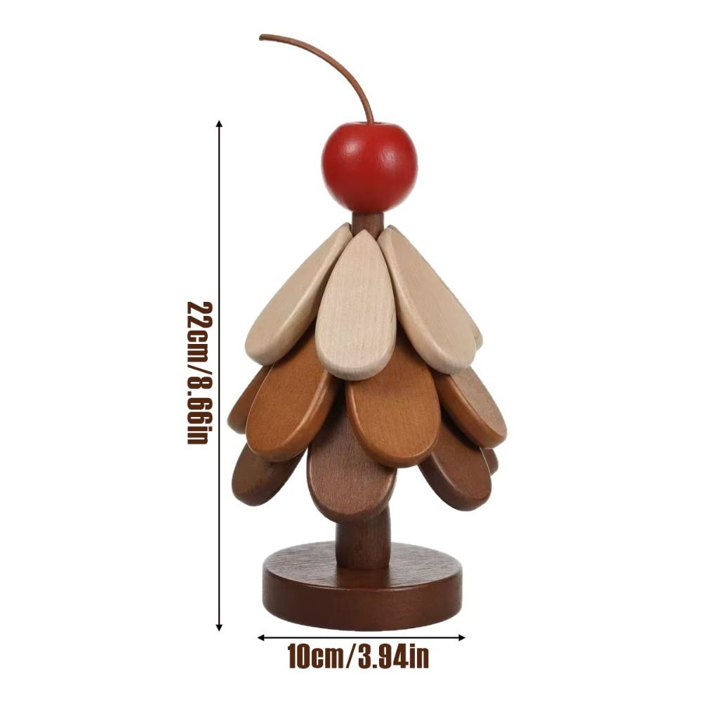 Tree-shaped Heat-resistant Trivet Wooden Cup Pad Multi-functional Insulation Hot Pad  Table Decor
