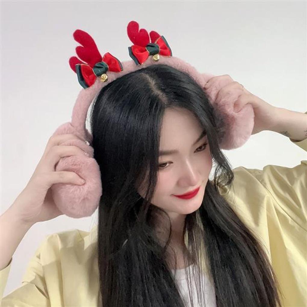 Rudolph Earmuffs (Indie Pink)