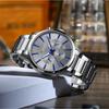 CURREN Steel Strap Watch Simple Calendar Large Dial Business Watch Waterproof Men's Fashion
