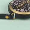 Einziehbar Retro Näh Zentimeter Zoll Rollbandmaß Lineal PU Leder Bandmaß Mini