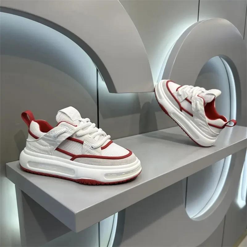 Fashion New Classic Men's Shoes Thick soled Height Increasing Casual Shoes for Youth Outdoor Running Breathable Sports Shoes sneakers