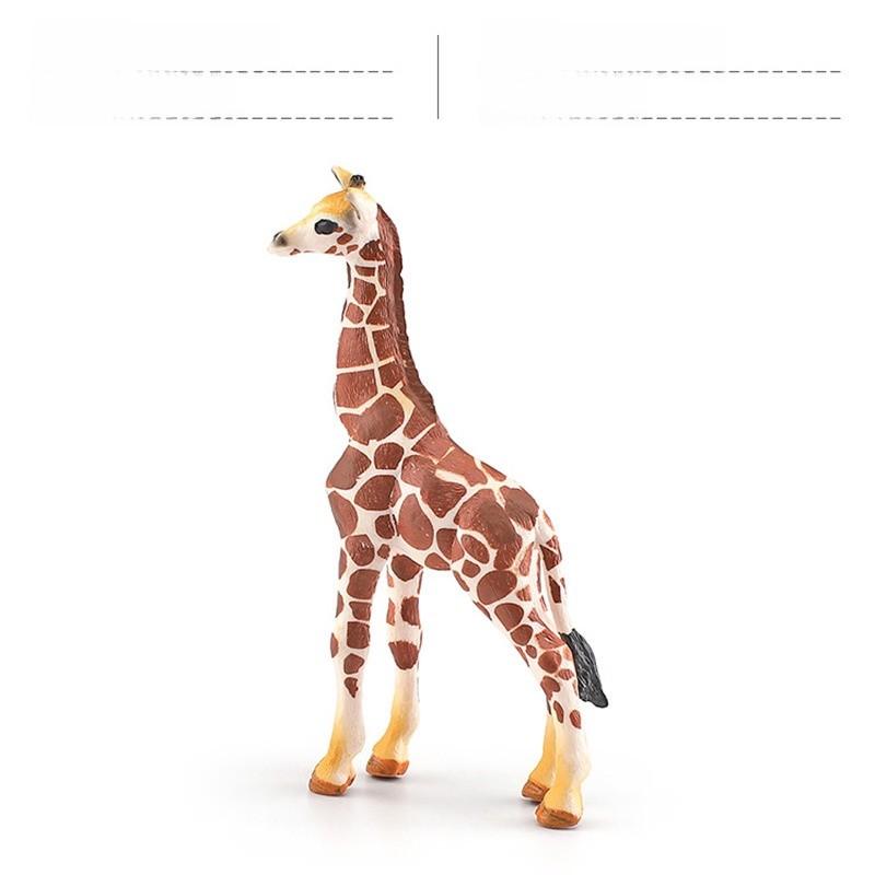 

Figure Action Giraffe Cartoon Model Toy Decoration Doll Children Gifts Ornament Baby Giraffe