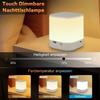Lampe de chevet - NETTLIFE - LED tactile - Batterie 3600 mAh - Rechargeable USB - 3 températures