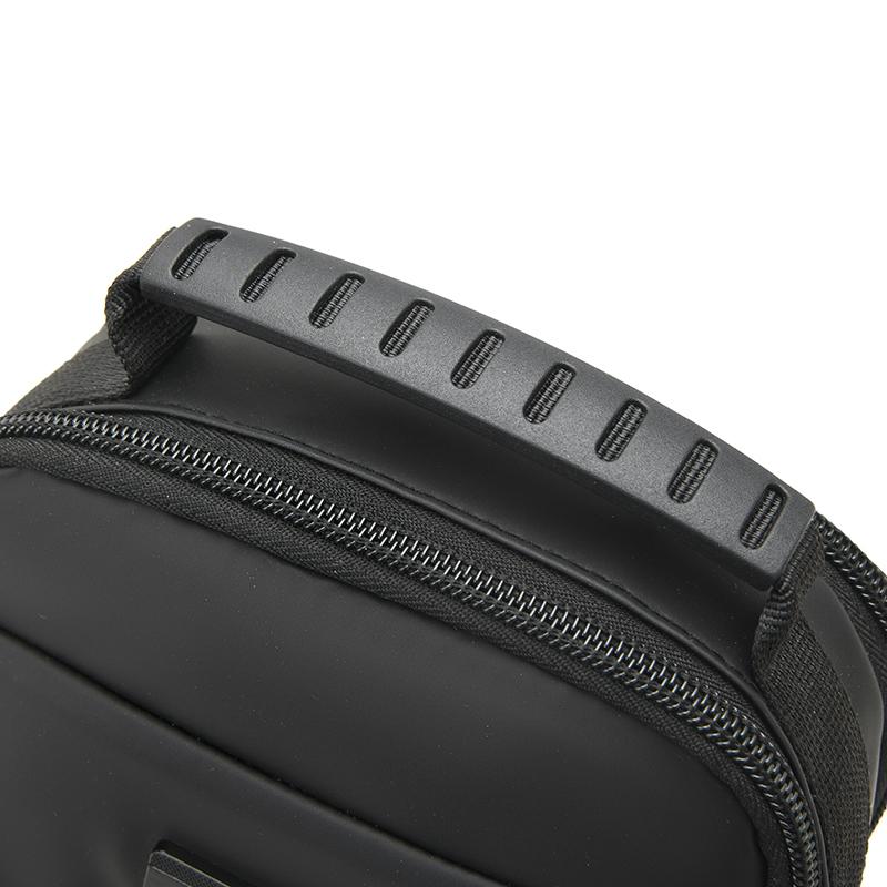 Borsa a tracolla impermeabile da uomo, borsa a tracolla verticale leggera, piccola borsa