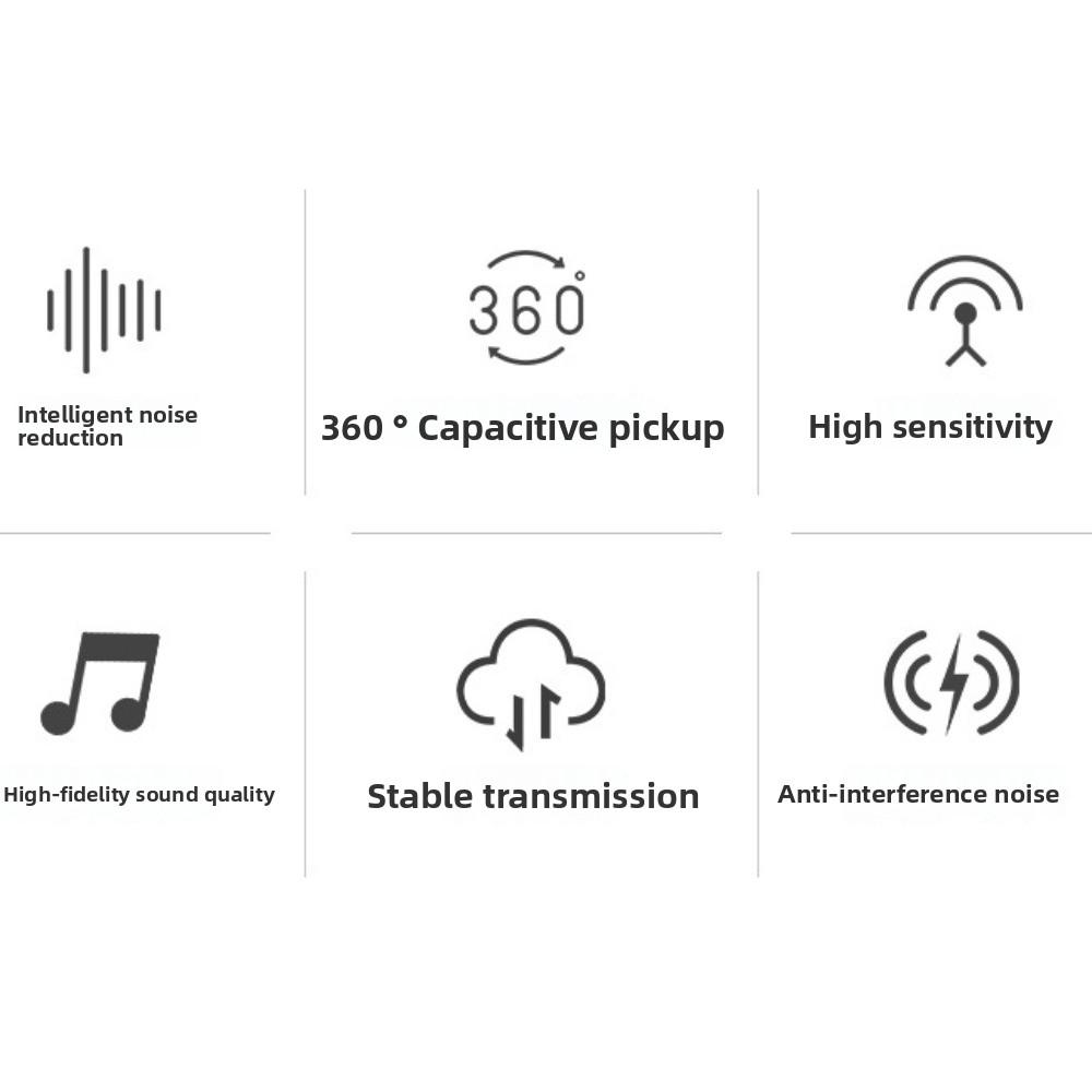 Adjustable Hose USB Desktop Microphone Hi-Fi High Fidelity Condenser Microphone  Vlog Creation