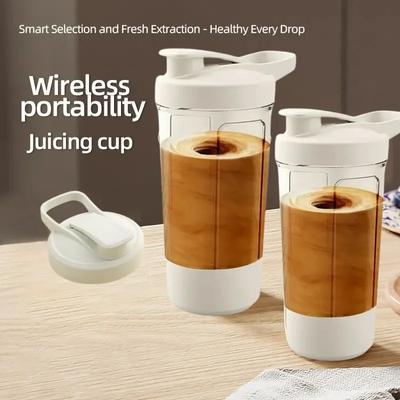 Electric Automatic Mixing Cup - USB Charging, Suitable for Coffee and Protein Milkshake Travel, with Measurement Markers