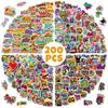 200 Крутых граффити-наклеек, Персонализированные Креативные Мультяшные Наклейки Граффити для Скутера, Багажа, Блокнота, Шлема