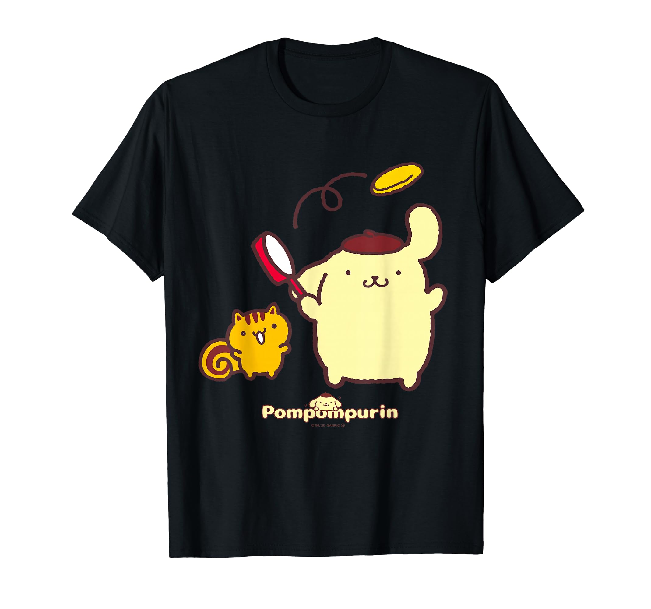 

Pompompurin Bagel & T-shirt чорний