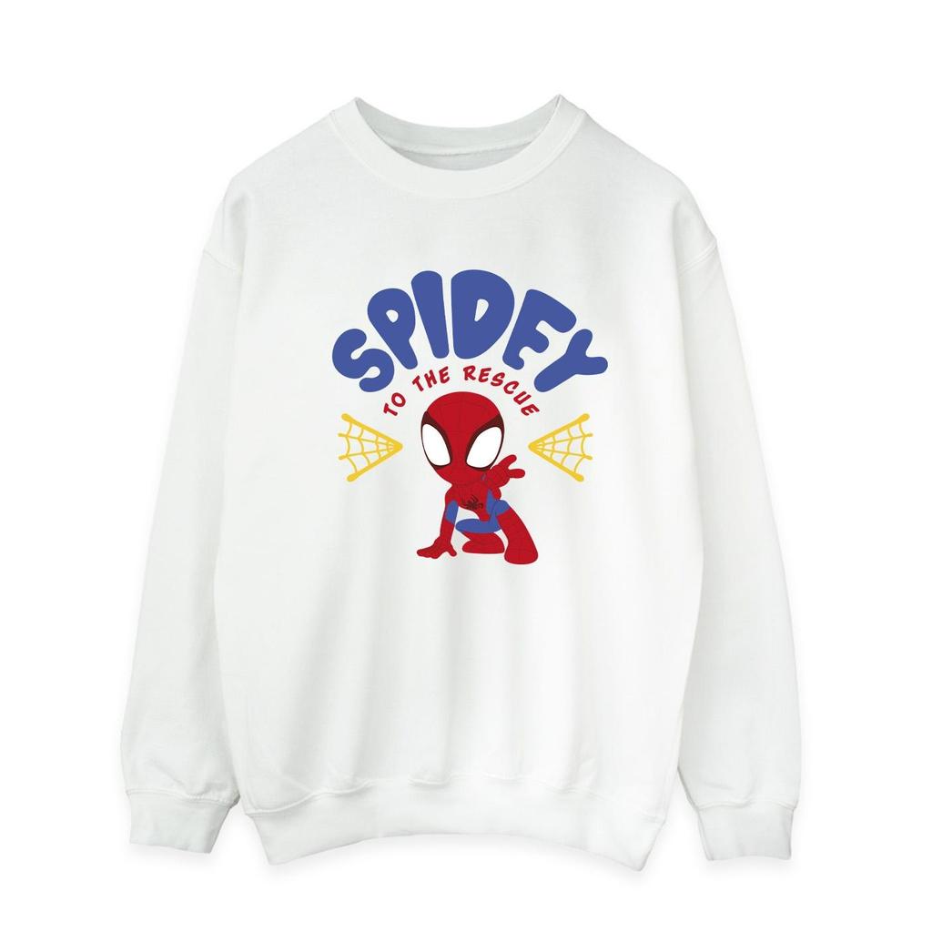 Marvel Mens Spidey And His Amazing Friends Rescue Sweatshirt