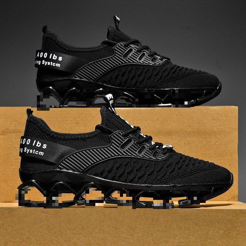 Blade men's shoes breathable fly weaving running casual shoes sports shoes versatile large size trendy shoes men