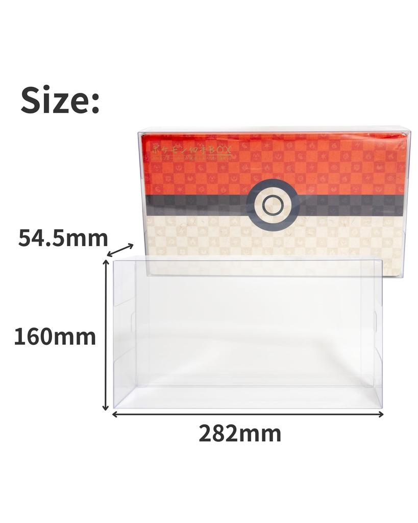 EYESRAIL Boxx Guardian Pokemon Kartenbox Loader UV-Schutz Inländische Herstellung Sammlung Transparente Aufbewahrungsbox Stempelbox Zurück auf dem Mond