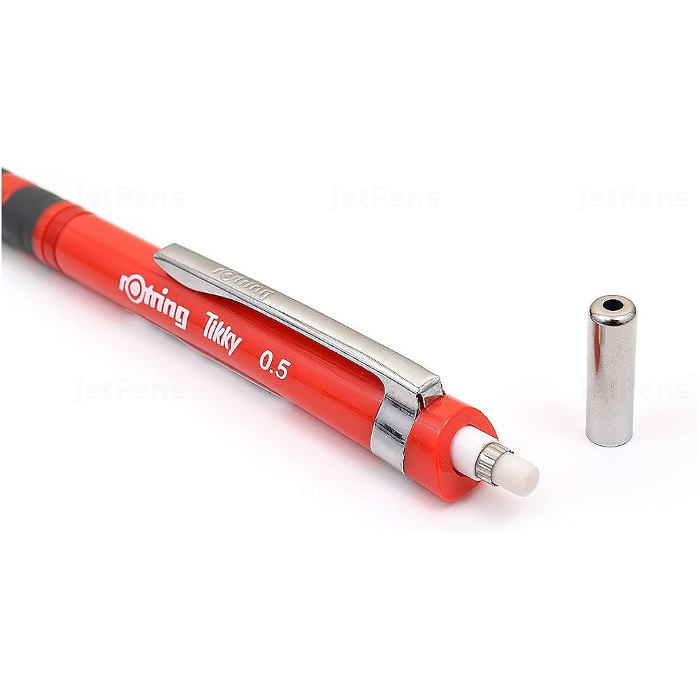 Rotling Mechanical Pencil Ticky 1904699 Red 0.5mm Regular Imported
