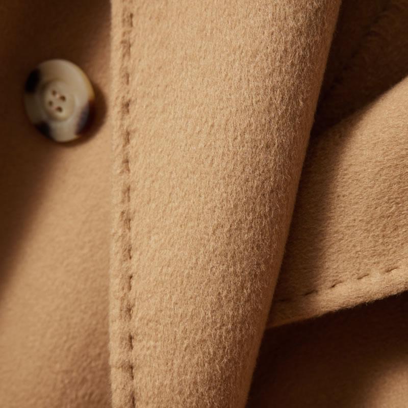 100% Wool Women Coat MODERN NEW SAGA Autumn Wool Long Coat Handmade Pea Coat Winter Warm Wool Long Jacket Overcoat