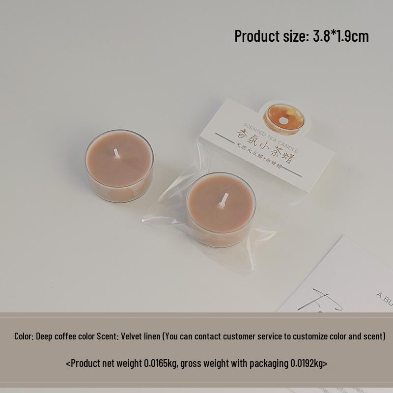 Colorful Heart-Shaped Scented Tealight Candles for Aromatherapy and Celebrations