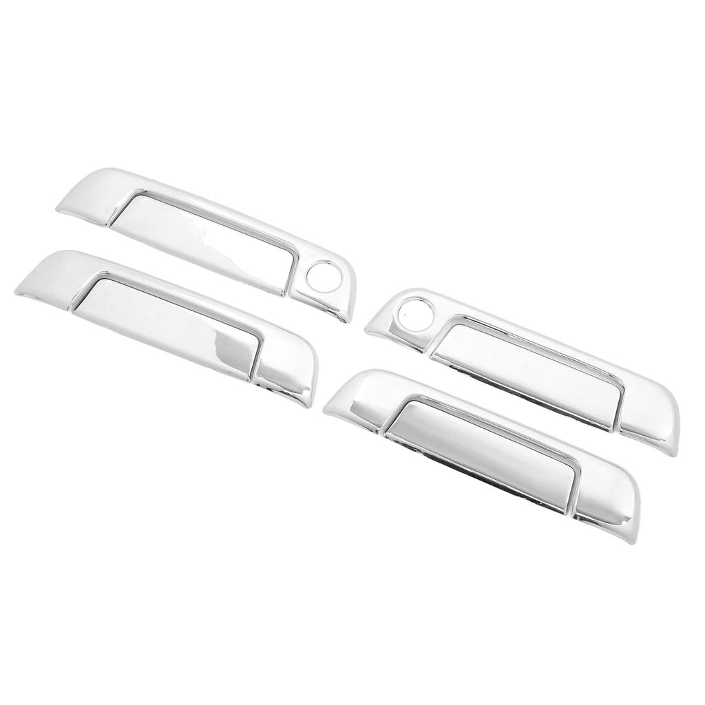 4Pcs Car Exterior Door Handle Cover ABS Chrome Weatherproof Replacement for BMW E36 3-Series E34 5-Series E32 7-Series