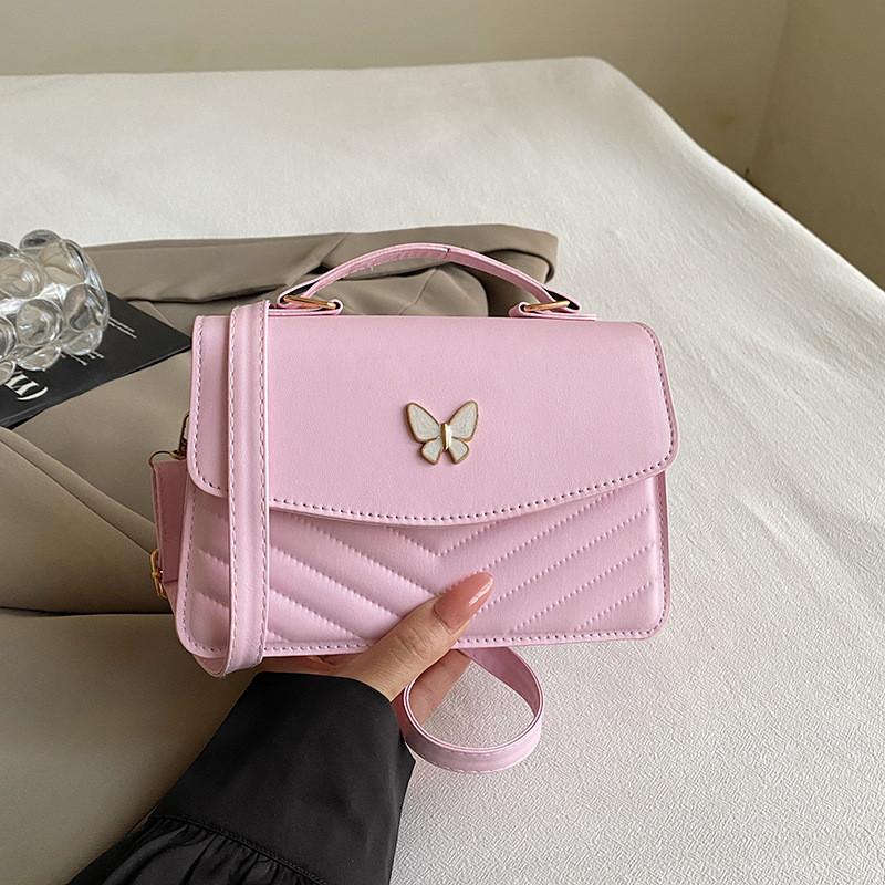 

Chic And Trendy Women s Small Square Handbag With Elegant Design For Everyday Use рожевий