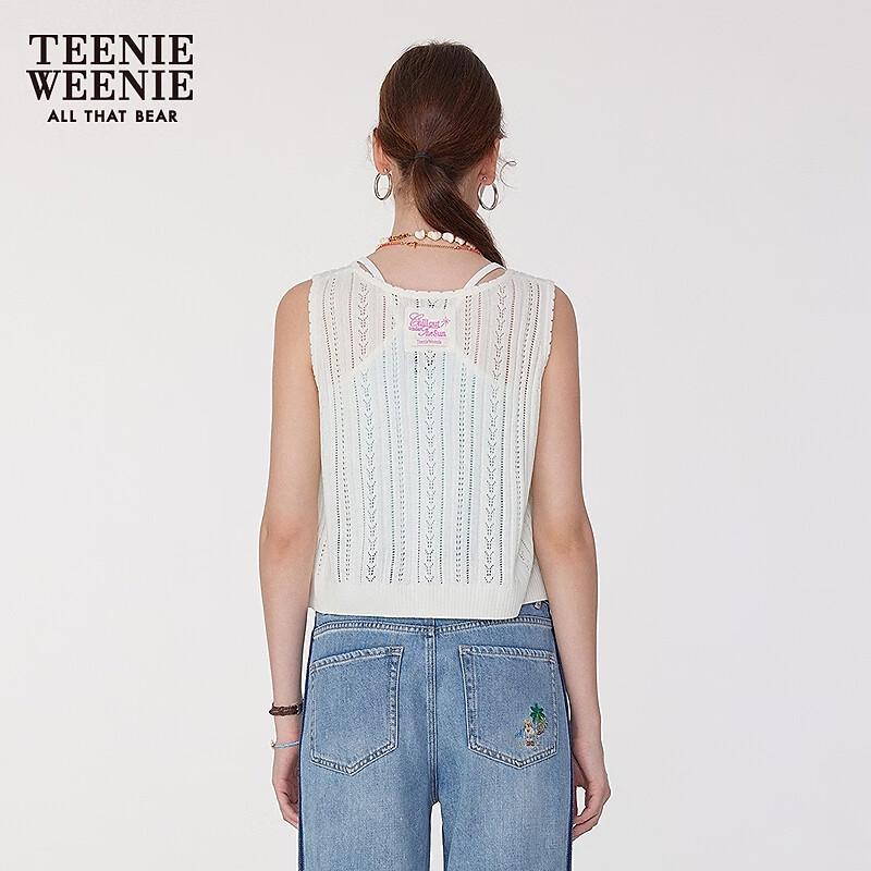 Teenie Weenie Women's Sleeveless Knit Cardigan
