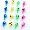 10Pcs Mini Kids Children Soccer Football Whistle Cheerleading Party Arena Toy