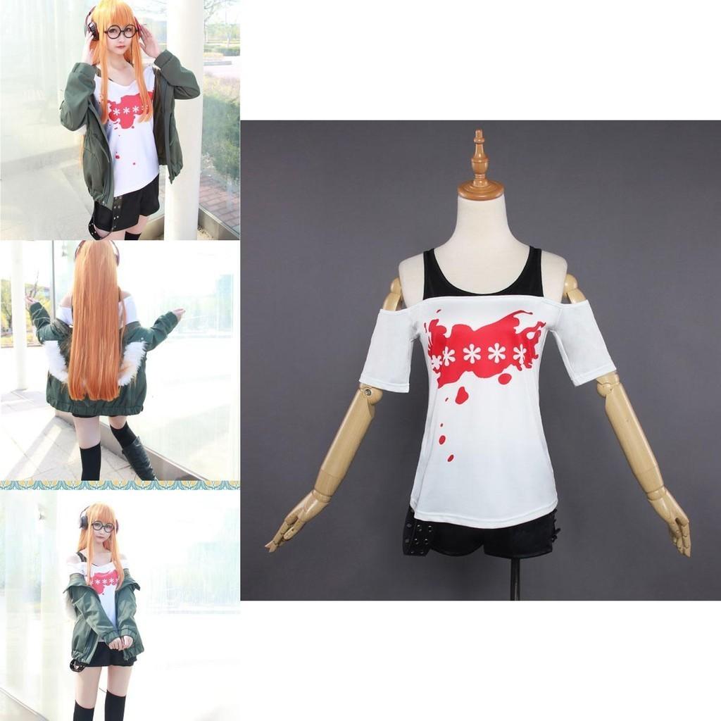 Persona 5 Costume Navi Cosplay Outfit With Polyester Fabric For Halloween Parties