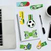 30Pcs Football Paper Bookmarks for Book Lover Writer Teacher Student Reading Bookmarks Book Page Divider for Reading