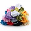 2mm 18m/Lot Satin Nylon Trim Cord Rattail Cord Chinese Knot Satin Beading Cords Braided Shamballa String Thread