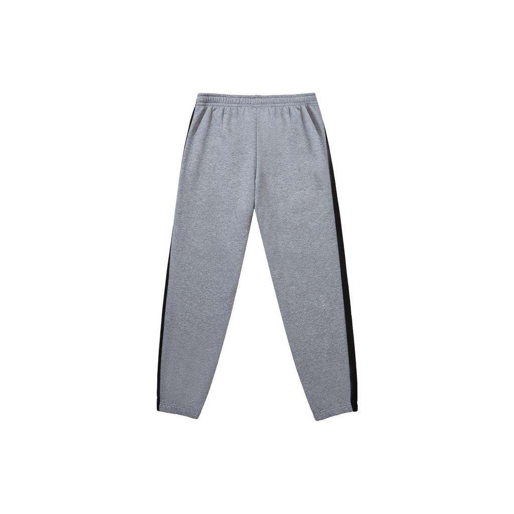 Li Ning Badfive Fleece Lined Corduroy Sports Pants Men Pants Light-Gray AKLSA81-3