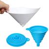 100Pcs/101Pcs Paint Filter Funnel PaperPurifying Straining cup Disposable 100Mesh Paint Filte conical Nylon MicronPaper Funnels